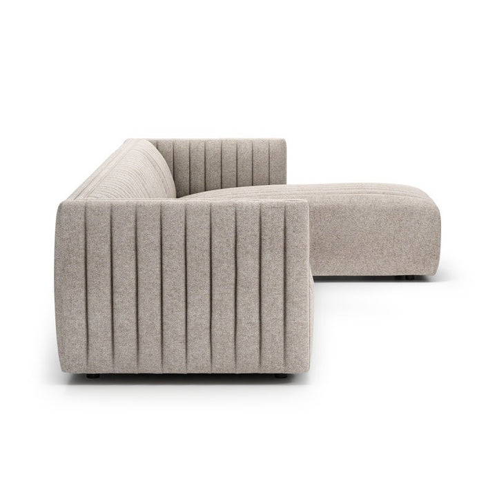 Lawson L-Shape Sofa | Grey | Right Facing