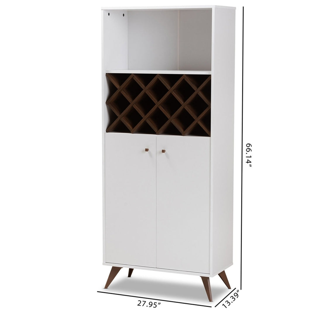 Sidu Tall Bar Unit | White