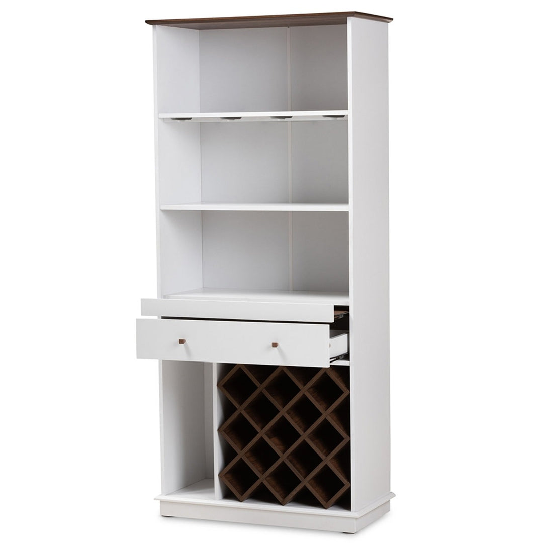 Nisto Tall Bar Unit | White