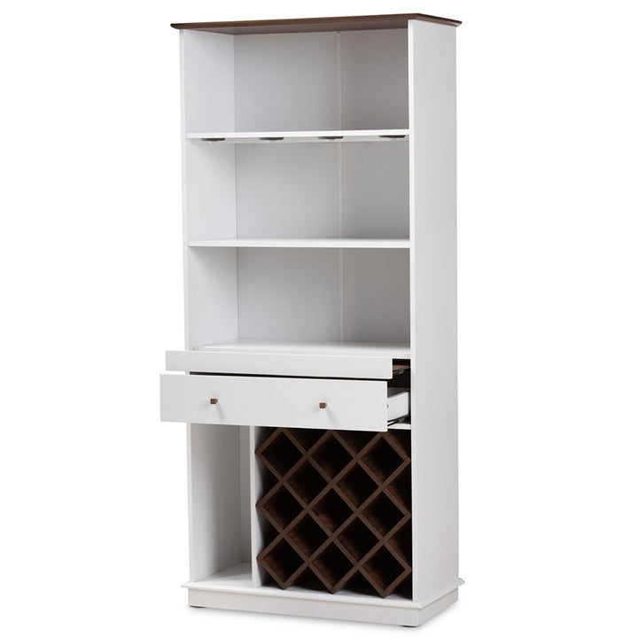 Nisto Tall Bar Unit | White