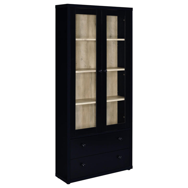 Heno Tall  Crockery Unit | Black