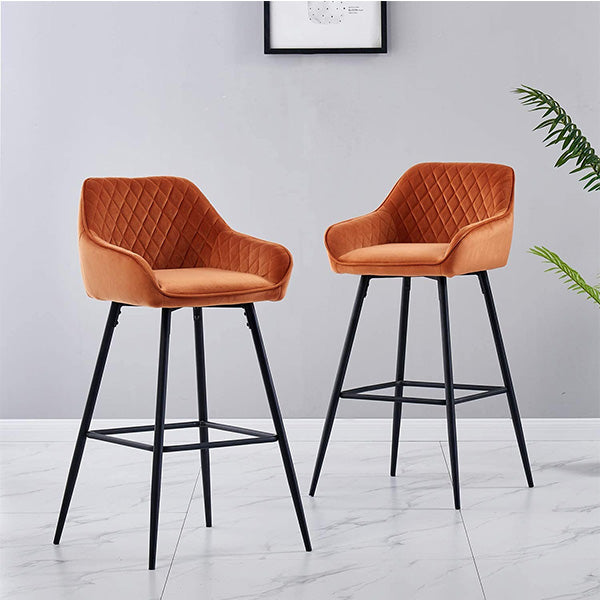 Asher Bar Stool | Orange