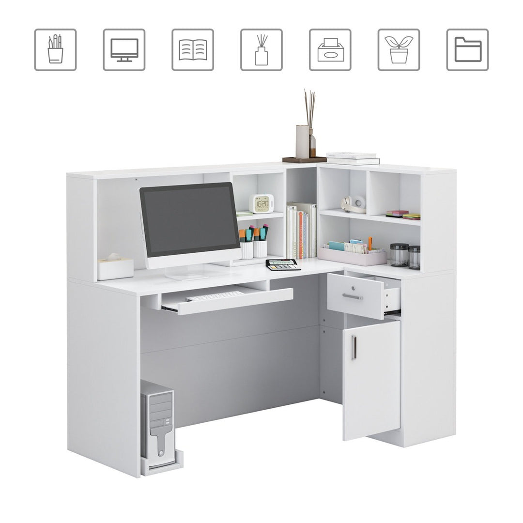 Seth Reception Table | White