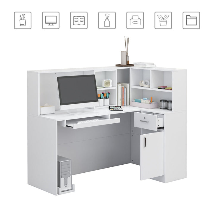 Seth Reception Table | White