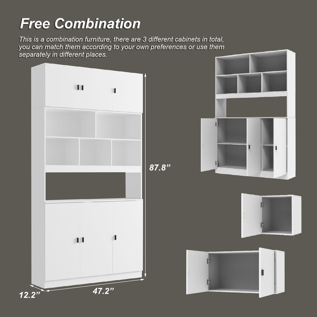Tree Tall Crockery Unit | White