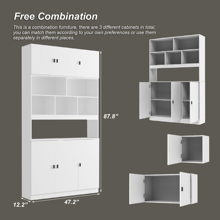 Tree Tall Crockery Unit | White