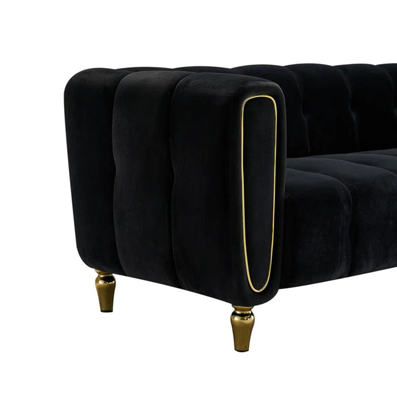 Goldbar Sofa | 2 seater | Black