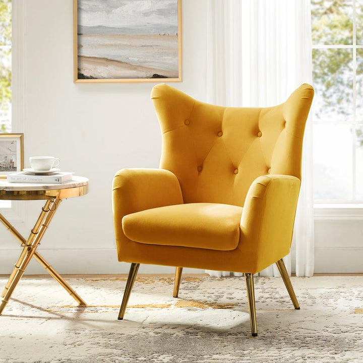 Wing Lounge Chair | Yellow