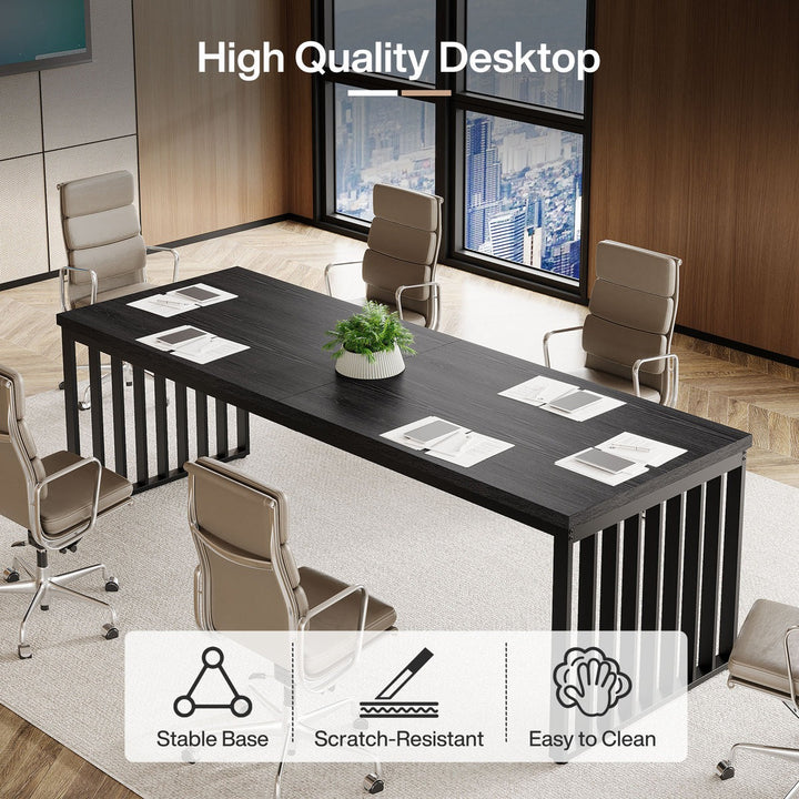 Ade Meeting Table | Black