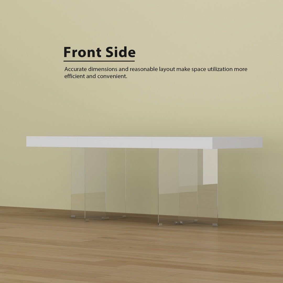 Yemi Meeting Table | White