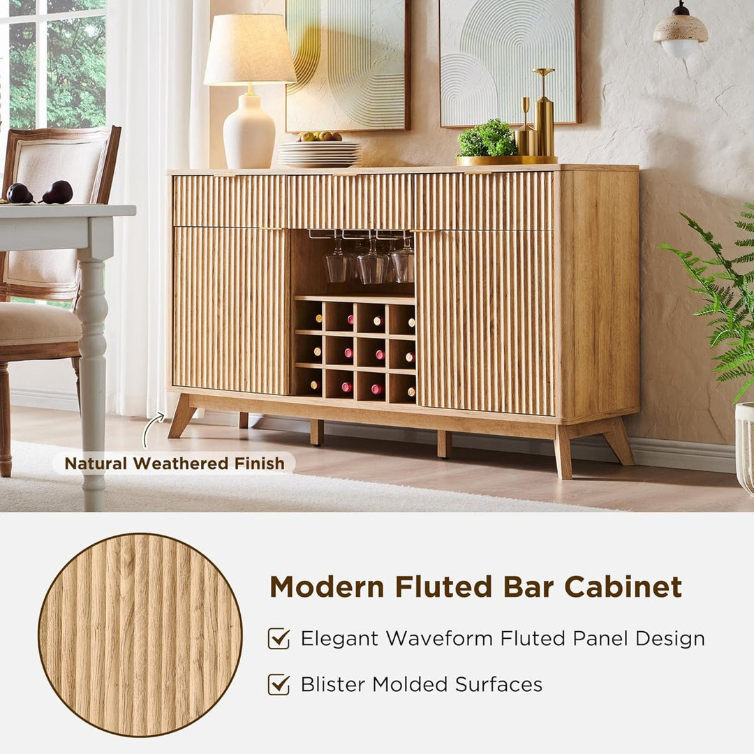 Zhi Bar Cabinet | Natural