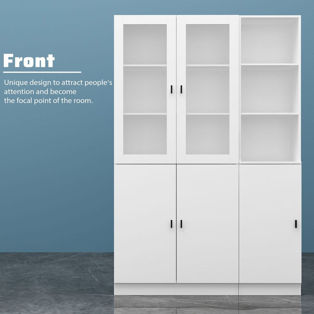 Ryo Tall Crockery Unit | White