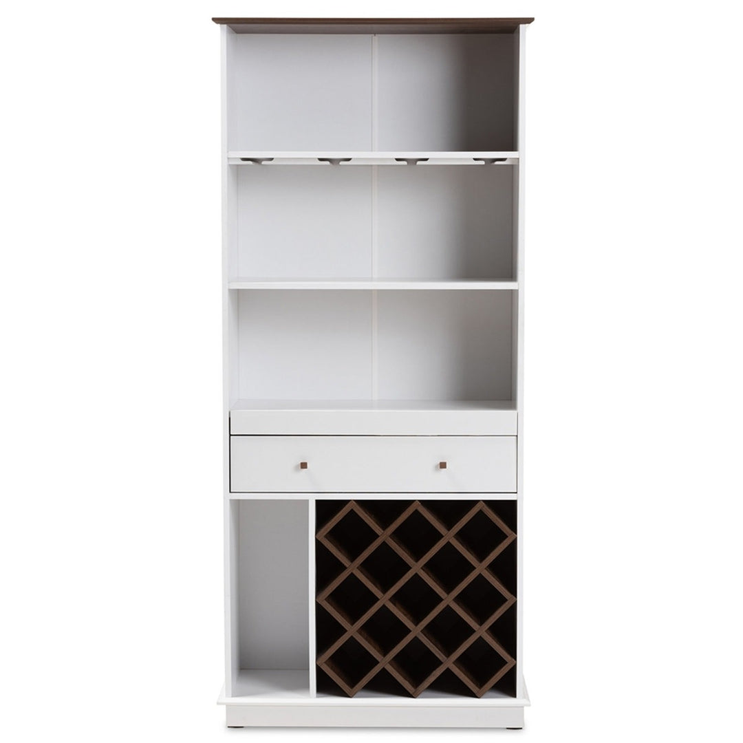 Nisto Tall Bar Unit | White