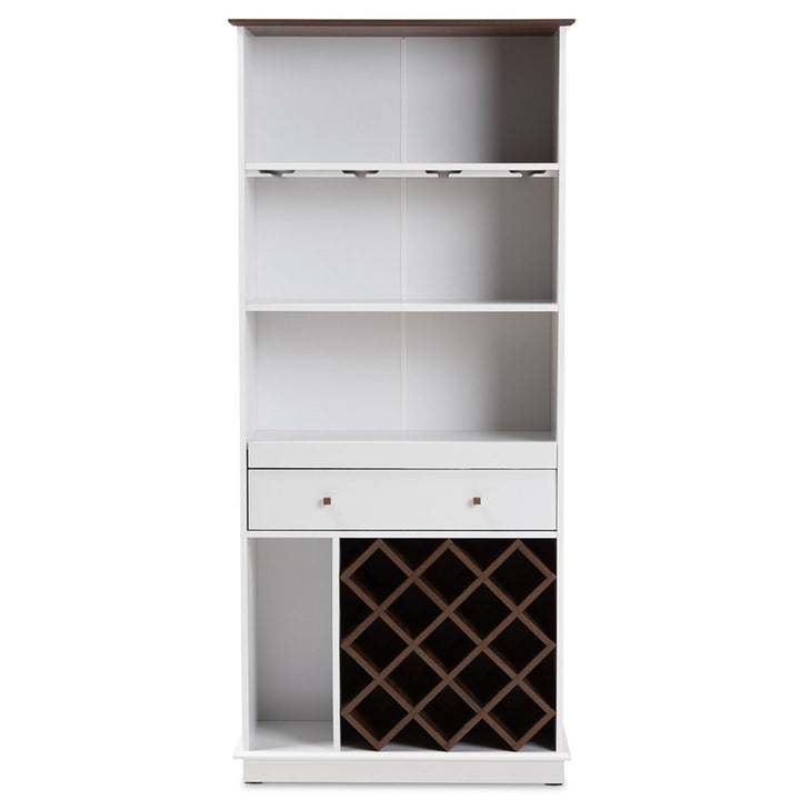 Nisto Tall Bar Unit | White