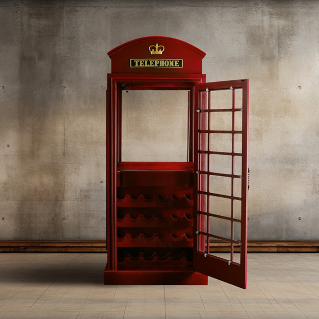 Booth Tall Bar unit | Red