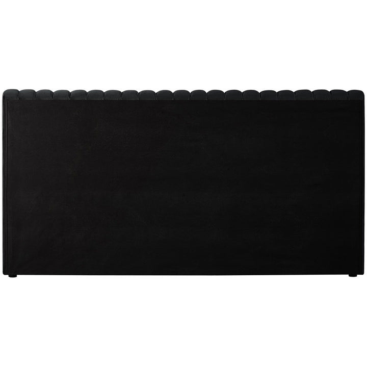 Kuro Bed without Storage | King | Black Fabric