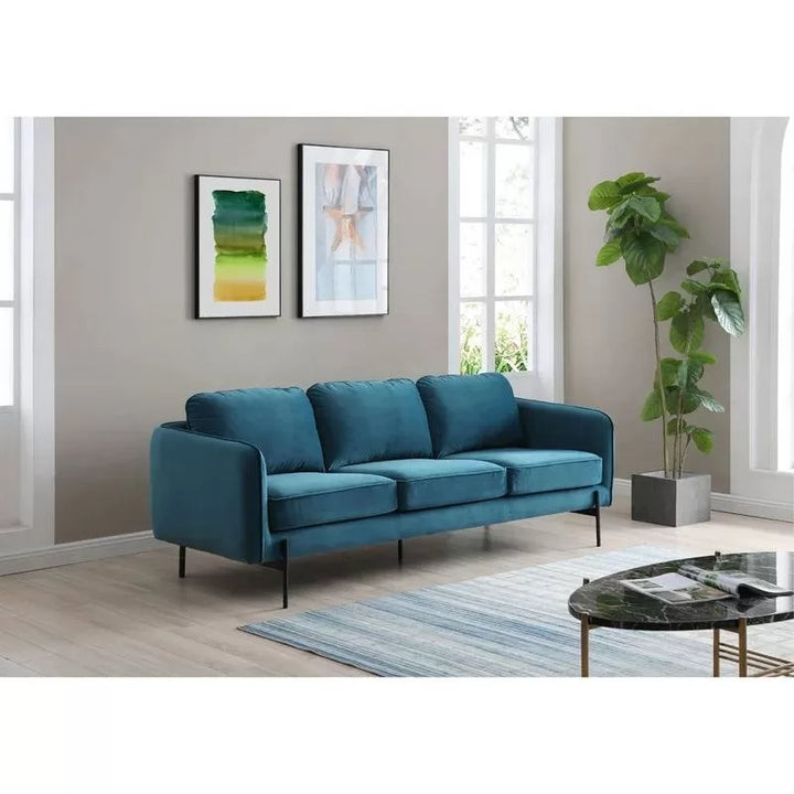 Esteban Sofa | 3 Seater | Blue