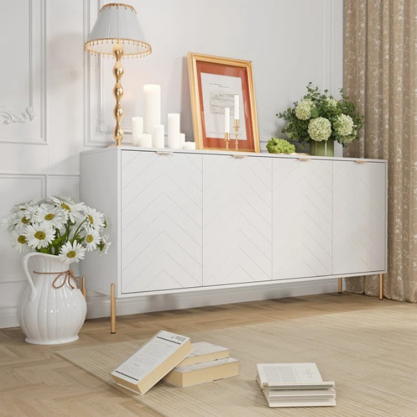 Ellis Sideboard & Cabinet | Small | White