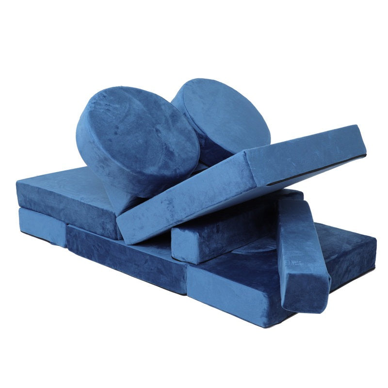 Monster Softplay Block Playset 14-Piece Blue