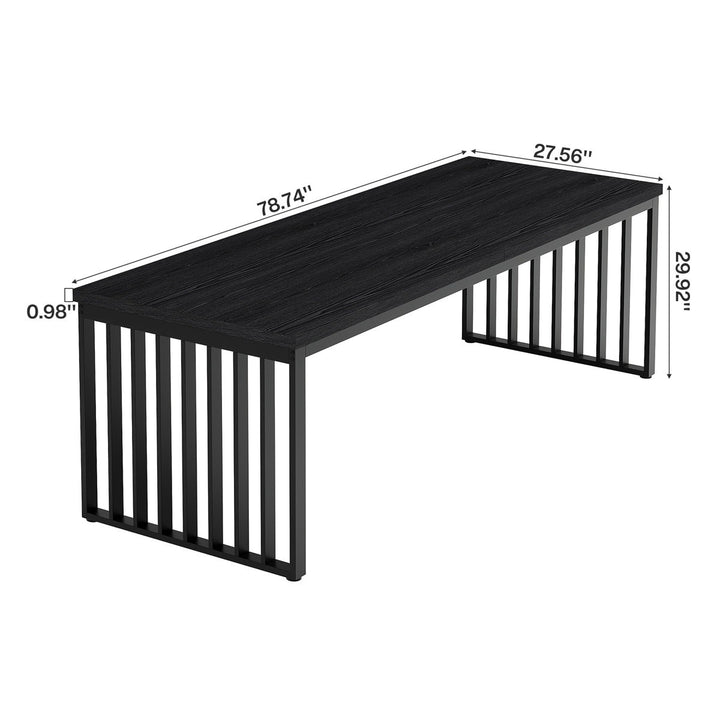 Ade Table Heera Moti Ade Meeting Table | Black