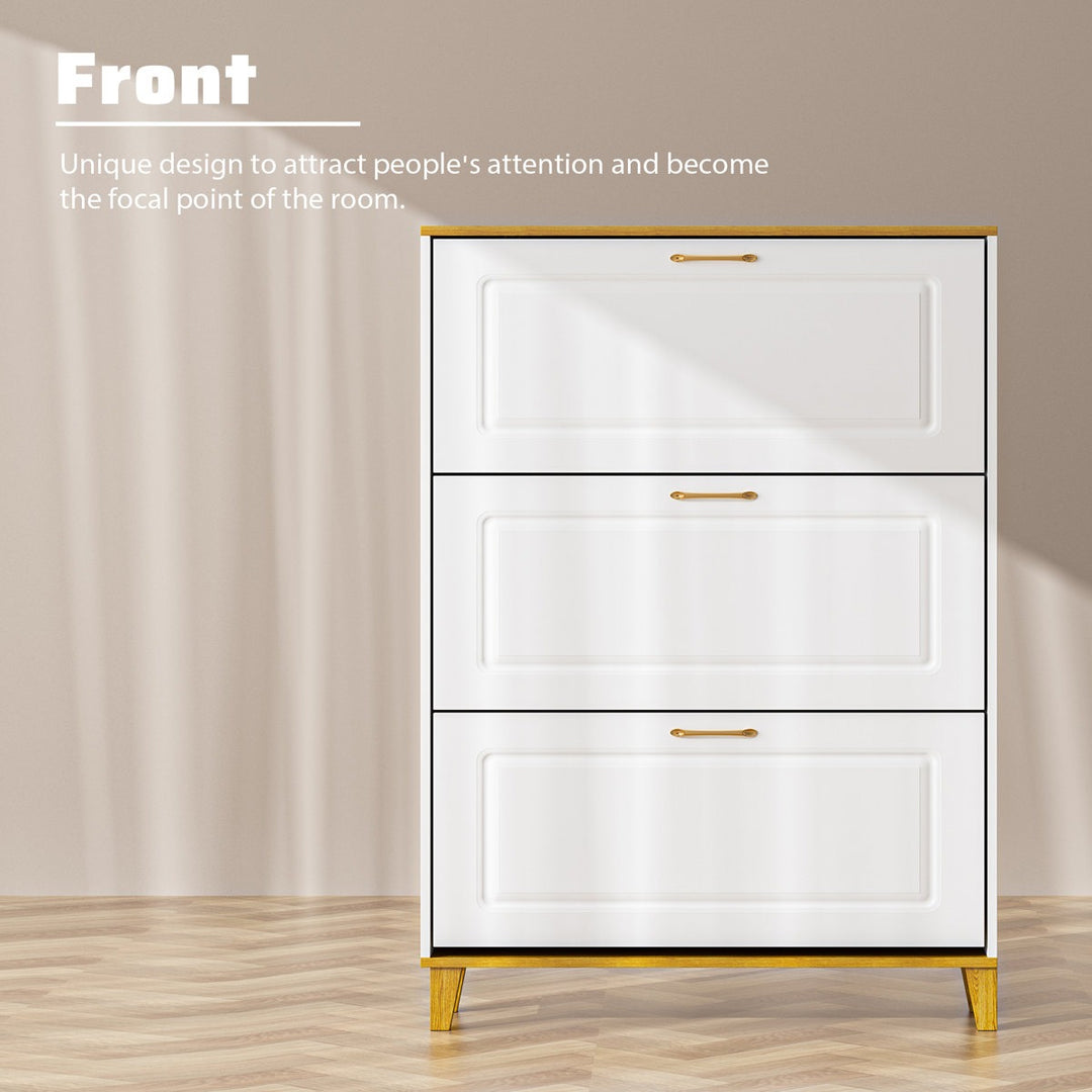 Sontse  Shoe Rack | White