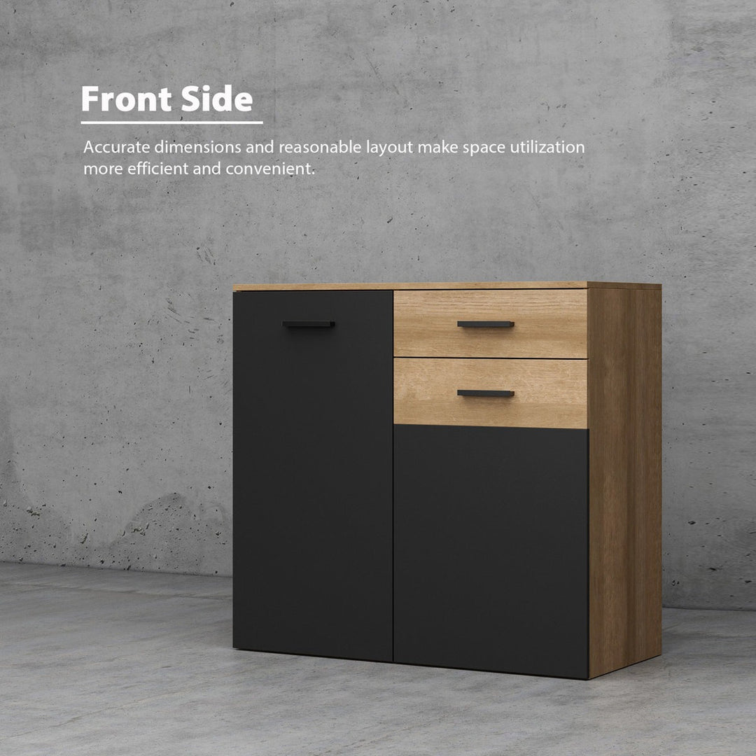 Roko Shoe Rack | Black & Beige