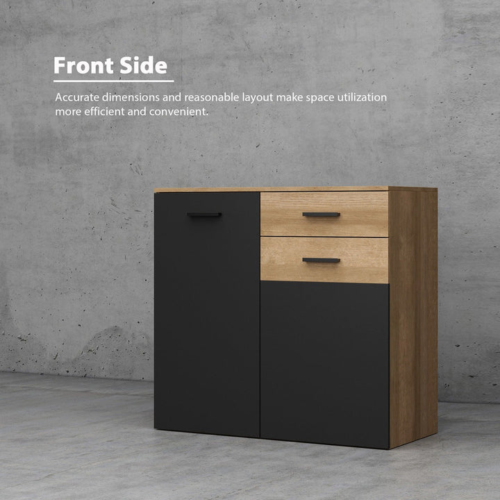 Roko Shoe Rack | Black & Beige
