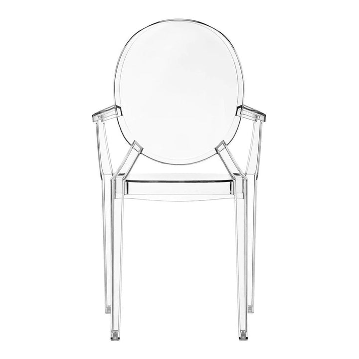 Saskia Arm Acrylic  Chair | Clear