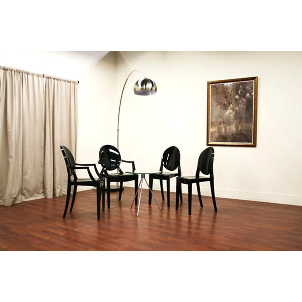 Mathilda Acrylic Chair | Black