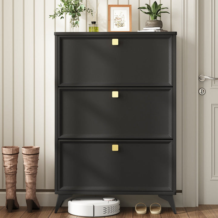 Kalyna Shoe Rack | Black