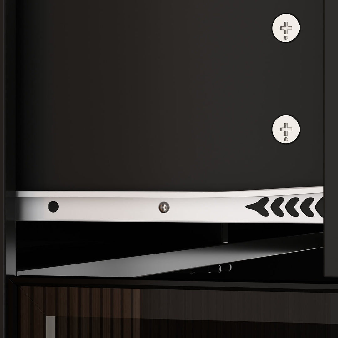 Roco Tall  Crockery Unit | Black