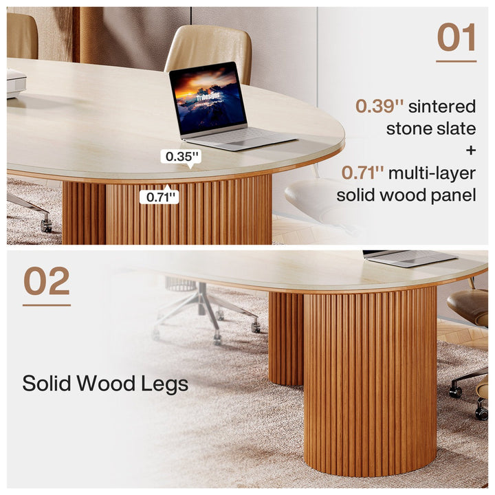 Kriti Conference Table |Beige