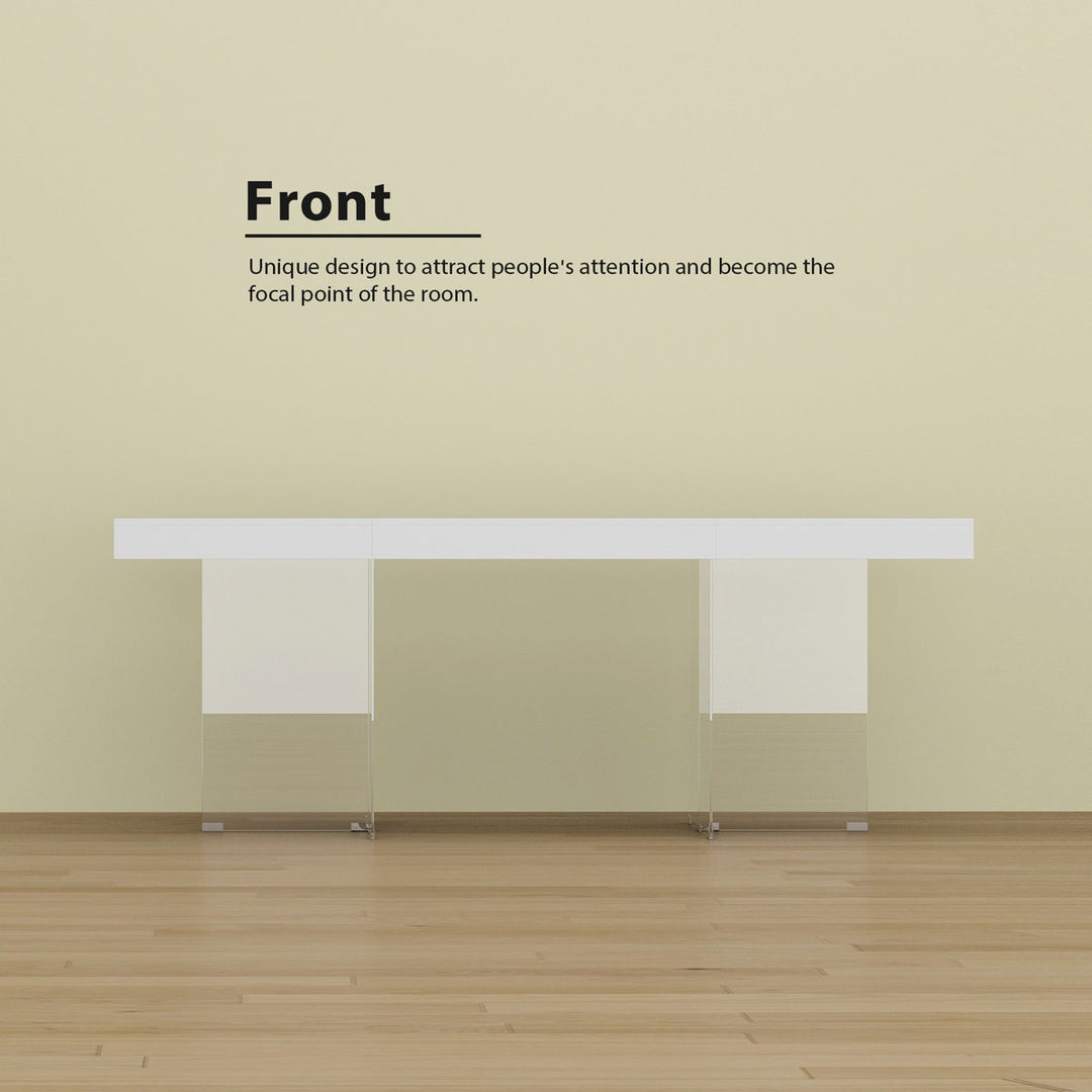 Yemi Meeting Table | White