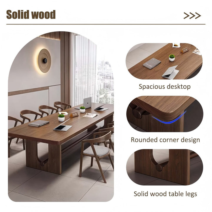 Leni  Conference table | Brown