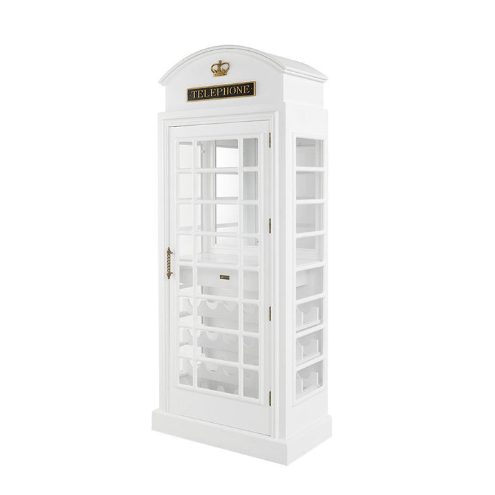 Booth Tall Bar unit | White
