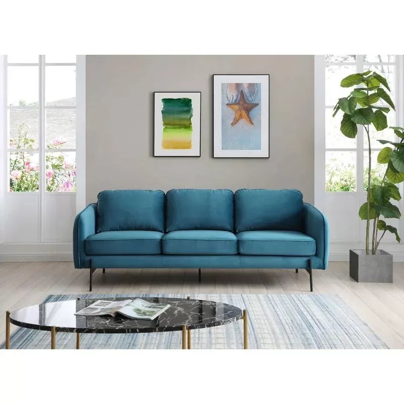 Esteban Sofa | 3 Seater | Blue