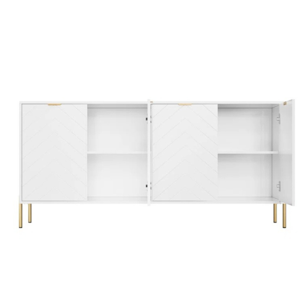 Ellis Sideboard & Cabinet | Small | White