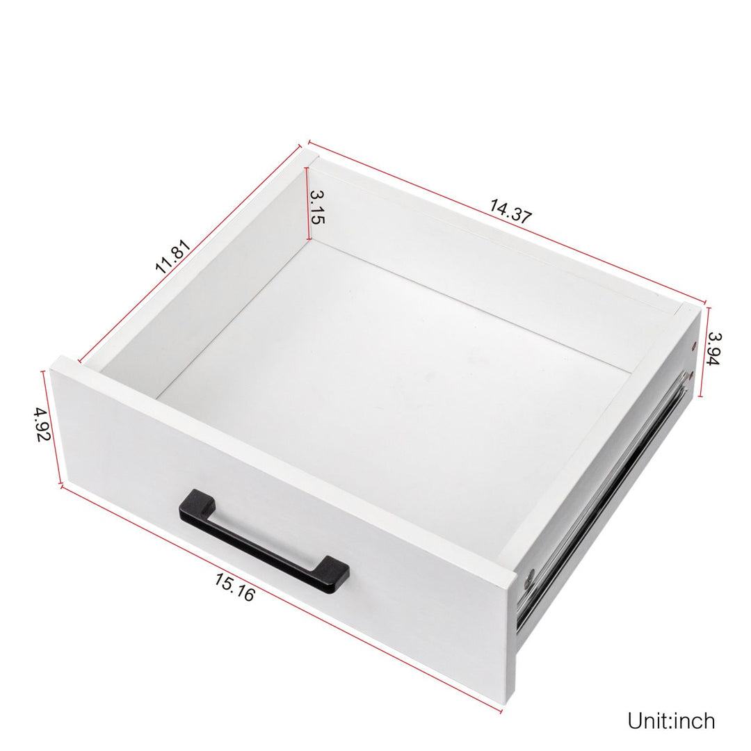 Tian Tall Bar Unit | White