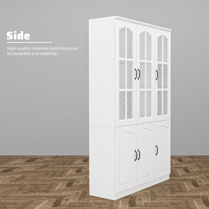 keji  Tall Crockery Unit |White
