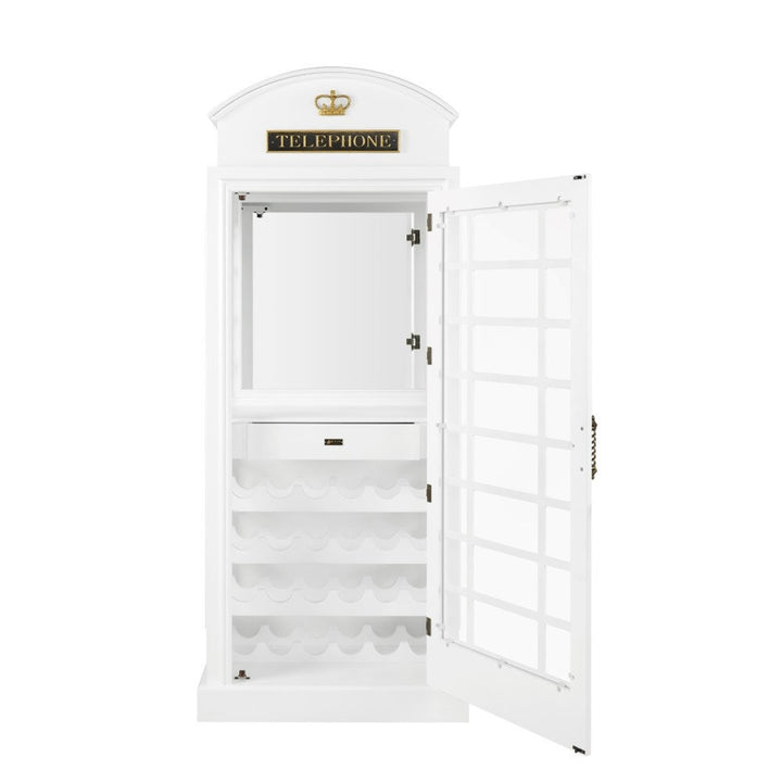 Booth Tall Bar unit | White