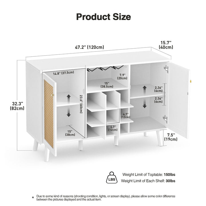 Ami Bar Cabinet | White