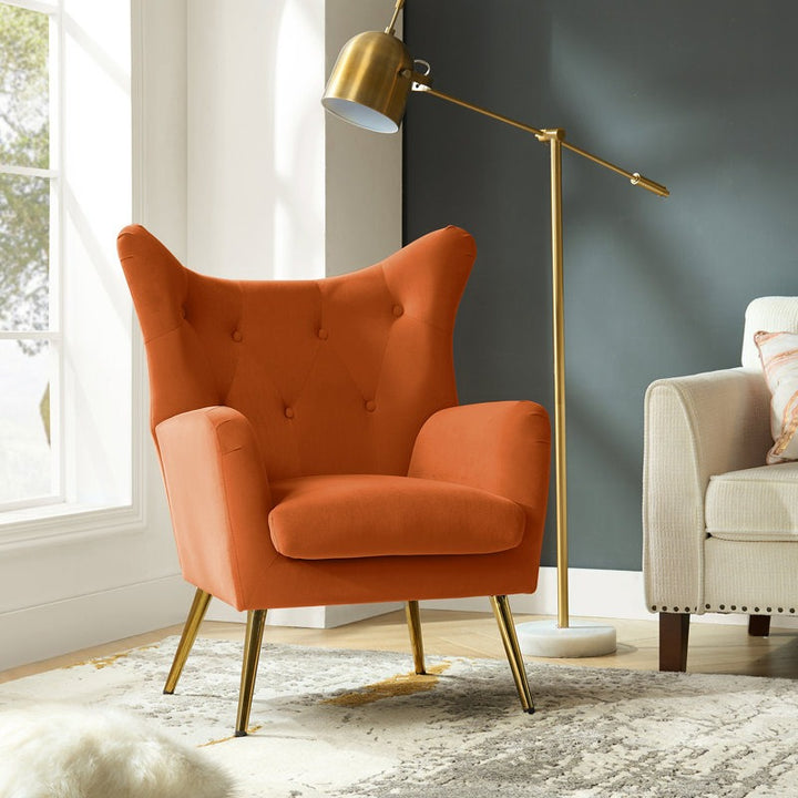 Wing Lounge Chair | Orange