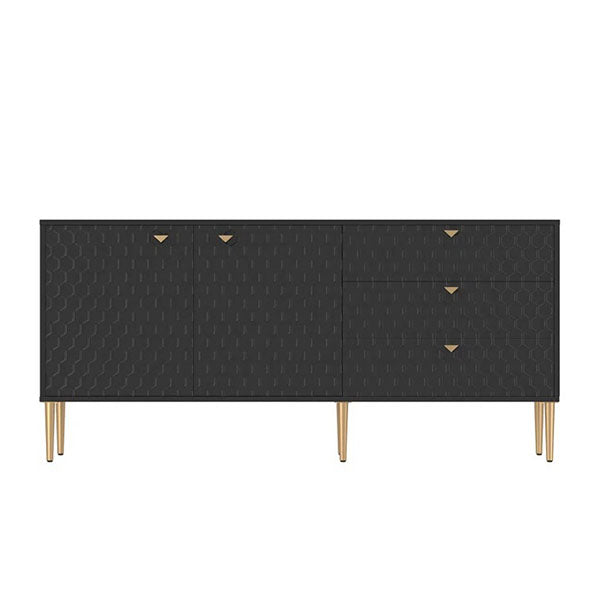 Brady Sideboard & Cabinet |Small | Black