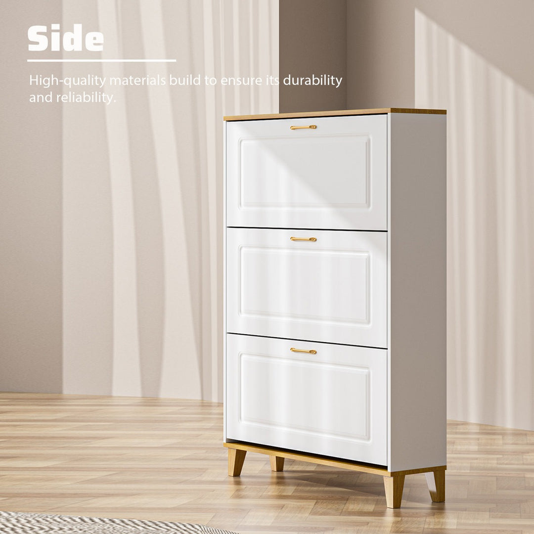 Sontse  Shoe Rack | White