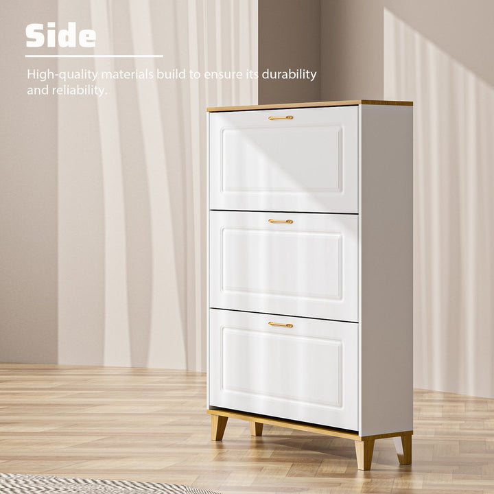 Sontse  Shoe Rack | White