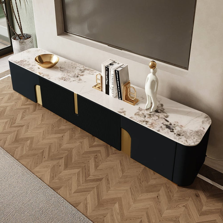 Vista TV Stand | Black | Medium