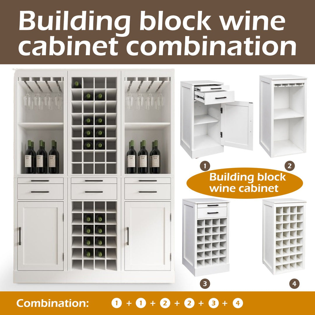 Tian Tall Bar Unit | White