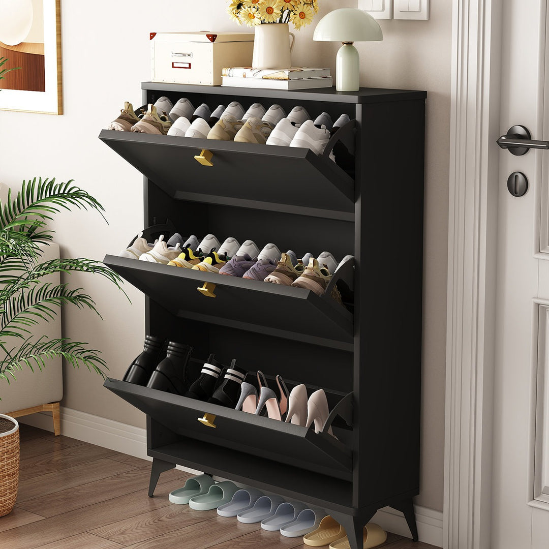Kalyna Shoe Rack | Black