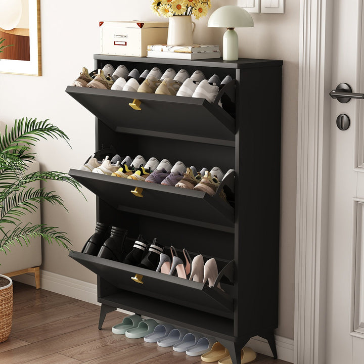 Kalyna Shoe Rack | Black