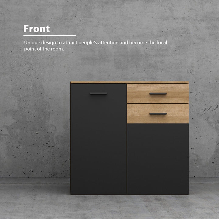 Roko Shoe Rack | Black & Beige